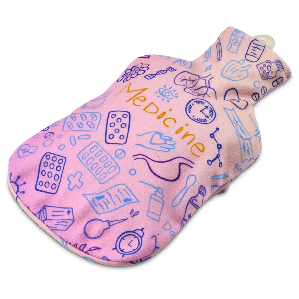 Hoppla Kindle Large Hot Water Bottle and Cover Custom Home & Living
