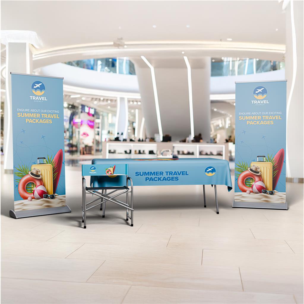 Marketing Indoor Display Kit Branded Displays