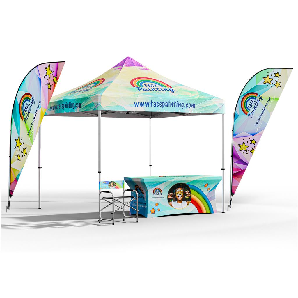 Sports Day Outdoor Display Kit Flying Banners