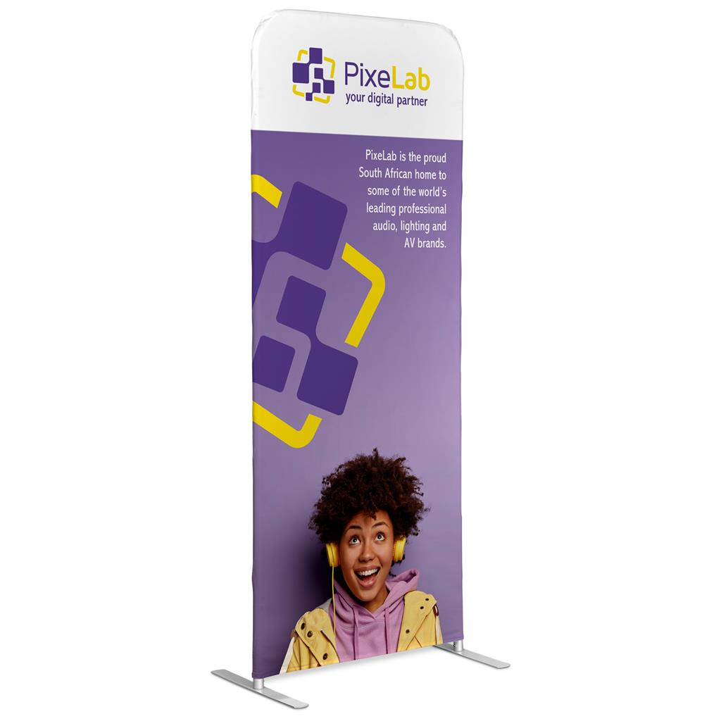 Double Sided Fabric Tube System 0.8m Branded Displays