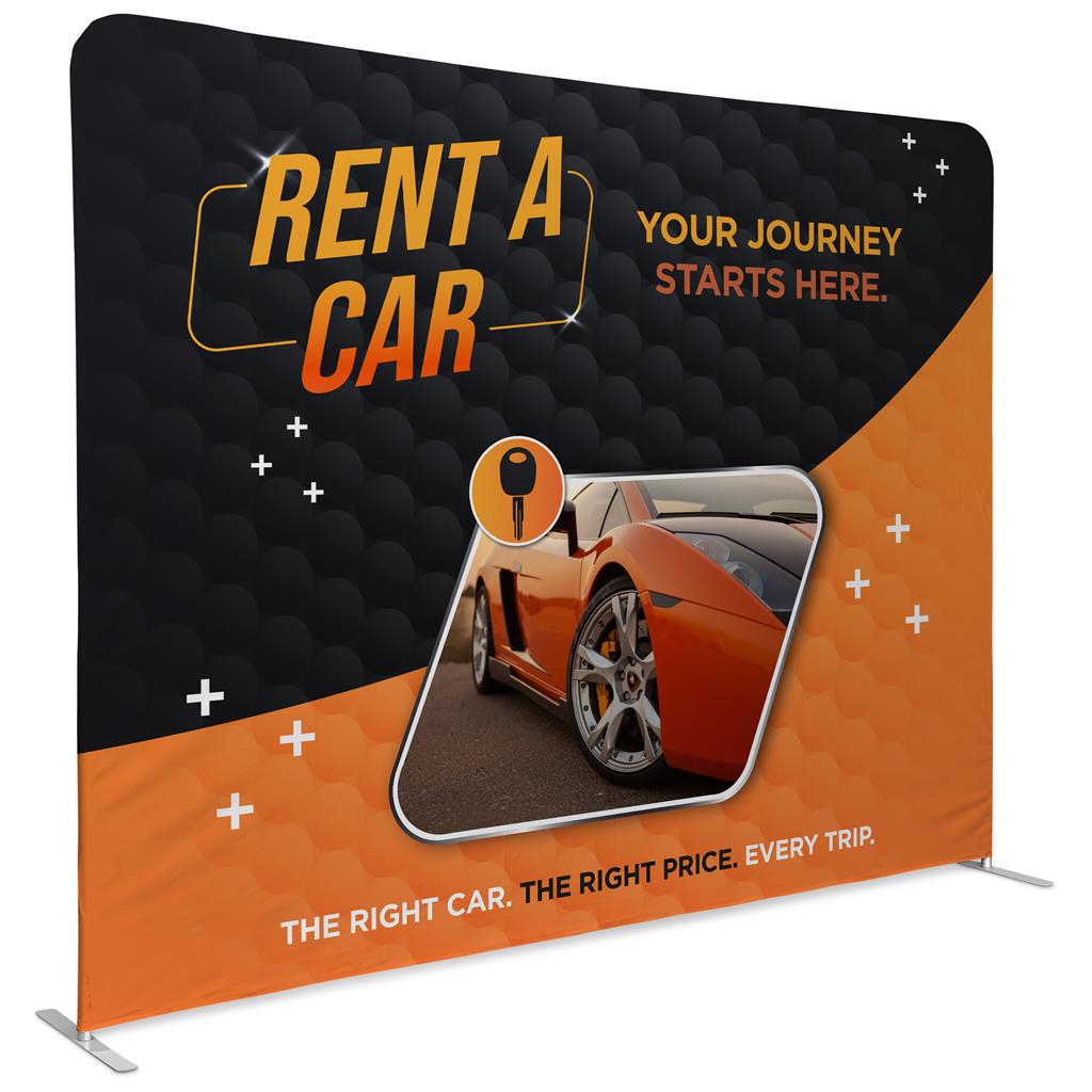 Double Sided Fabric Tube System 3m Branded Displays 7