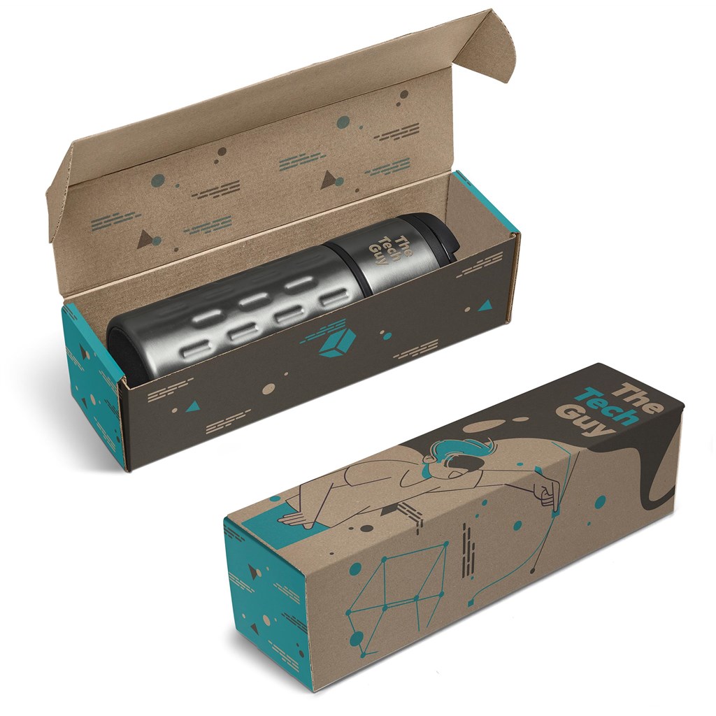 Binary Tumbler in Bianca Custom Gift Box Corporate Gifting