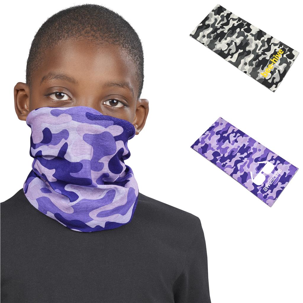 Kids Camo Flexi Tubular Bandana Corporate Clothing