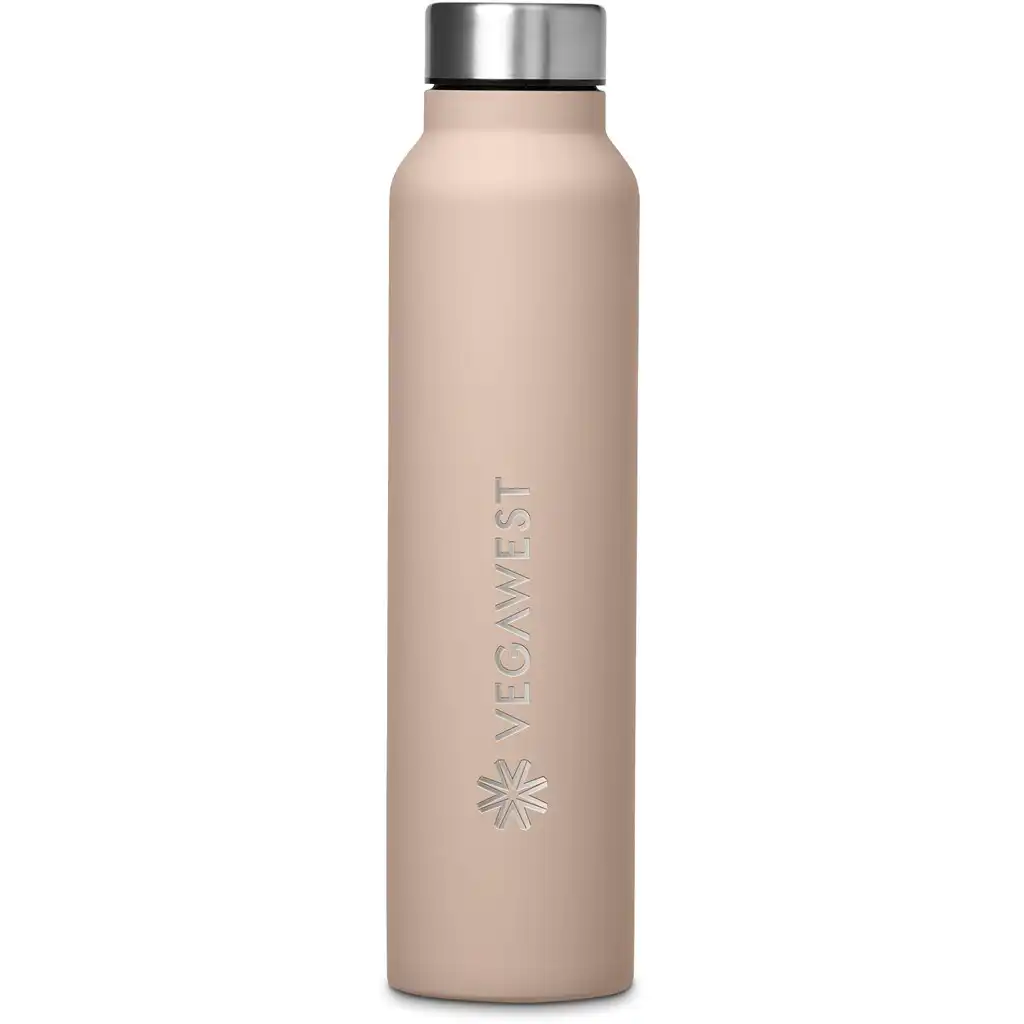 Serendipio Baxter Stainless Steel Water Bottle – 1 Litre – Stone Metal Drinkware