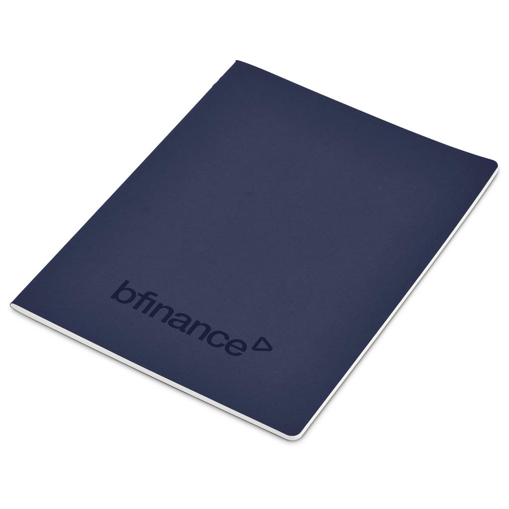 Okiyo Emika FSC Certified Paper Maxi Soft Cover Notebook – Navy Corporate Gifting