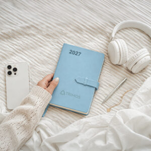 branded diaries South Africa with debossed company logo