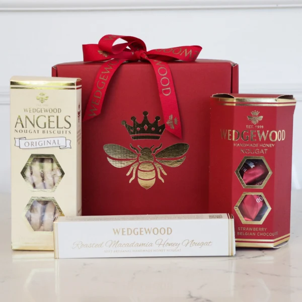 Christmas Classic Hamper – Red – Christmas Ribbon Hampers & Gift Sets