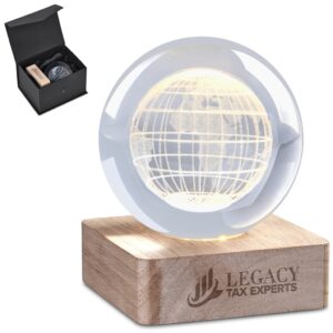 Engraved crystal trophies and medals for a year-end awards evening in South Africa